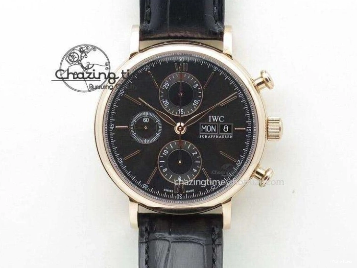 MIROTIME 0311 TechFriendly Aquatimer SS IW3290 RSF 1:1 Best Edition Black Dial on Black Rubber Strap A 7076